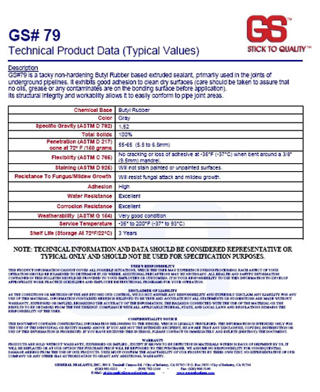 Technical Product Data
